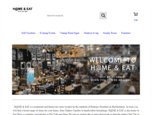 Tablet Screenshot of homeandeat.com